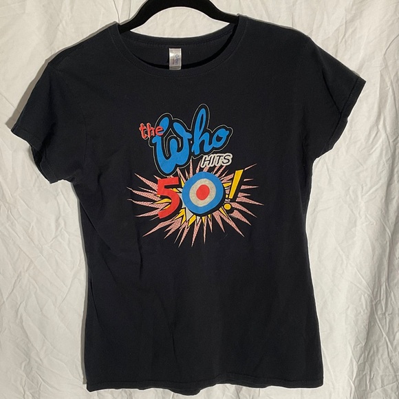 Gildan Black The Who Hits 50! Tour Tee - Picture 1 of 3